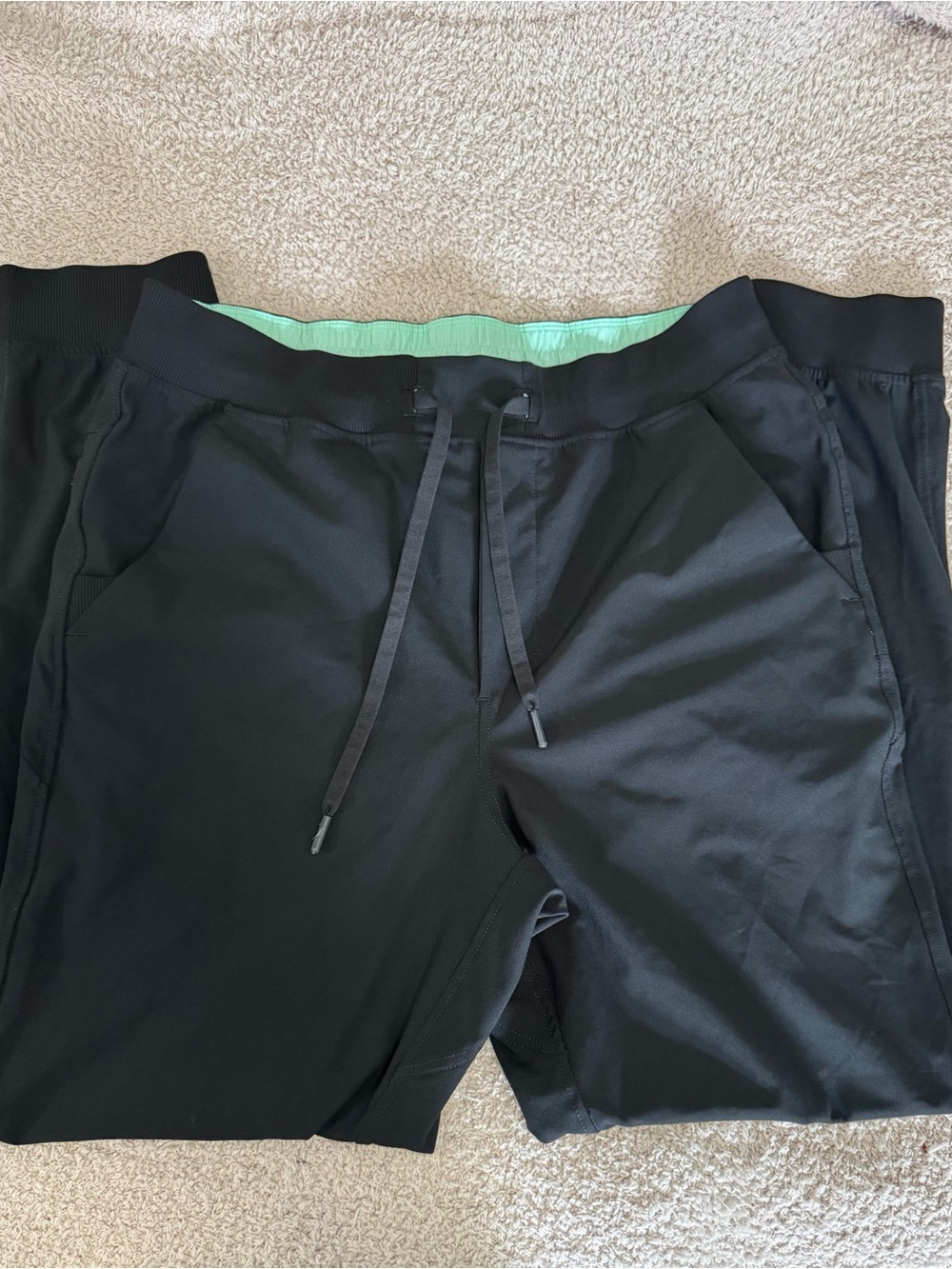 Birddogs Mens Black Boomstick Lined Jogger Pants Size XL Golf Athleisure - Picture 7 of 13